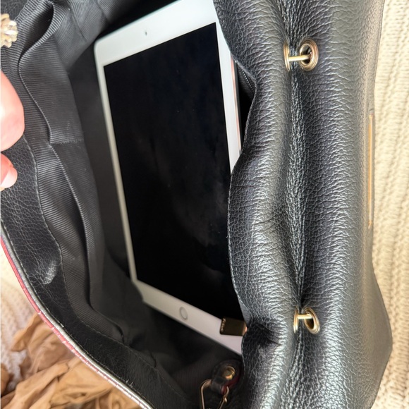 Furla Genuine Leather Top Handle Satchel w/ Detachable Crossbody Strap - Picture 8 of 10